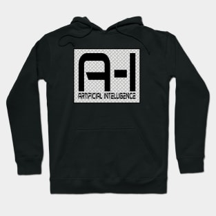 Artifcial Intelligence AI Matrix Grid Hoodie